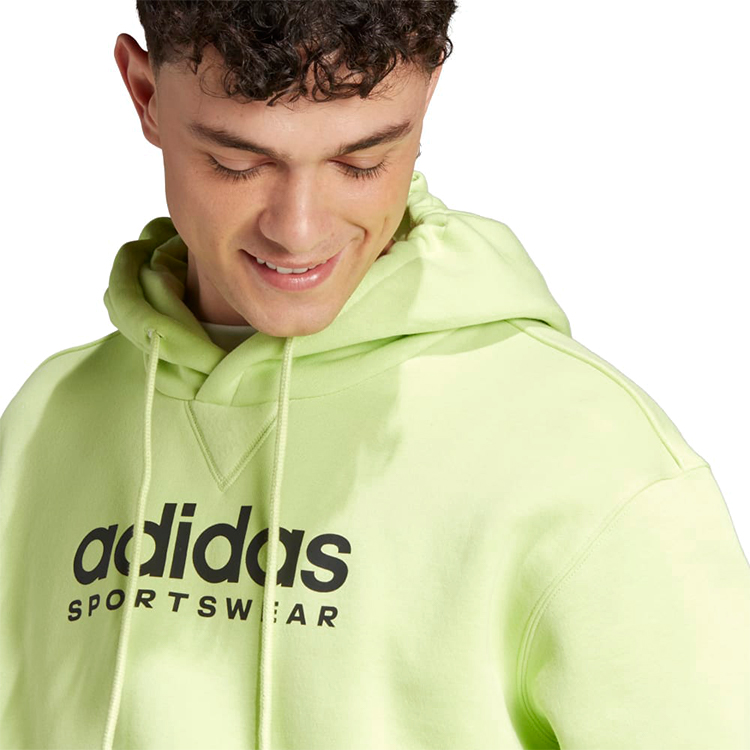 Hanorac pt bărbați Adidas M ALL SZN G HDY XS Verde deschis photo 3